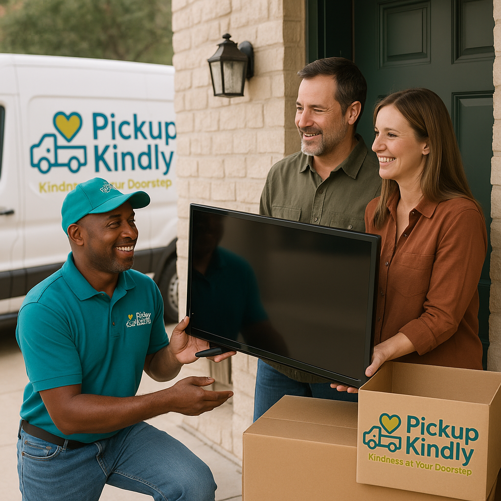 Pickup Kindly convenient furniture and household donation pickup service
