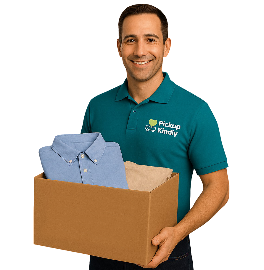 Clothing and apparel accepted for donation pickup