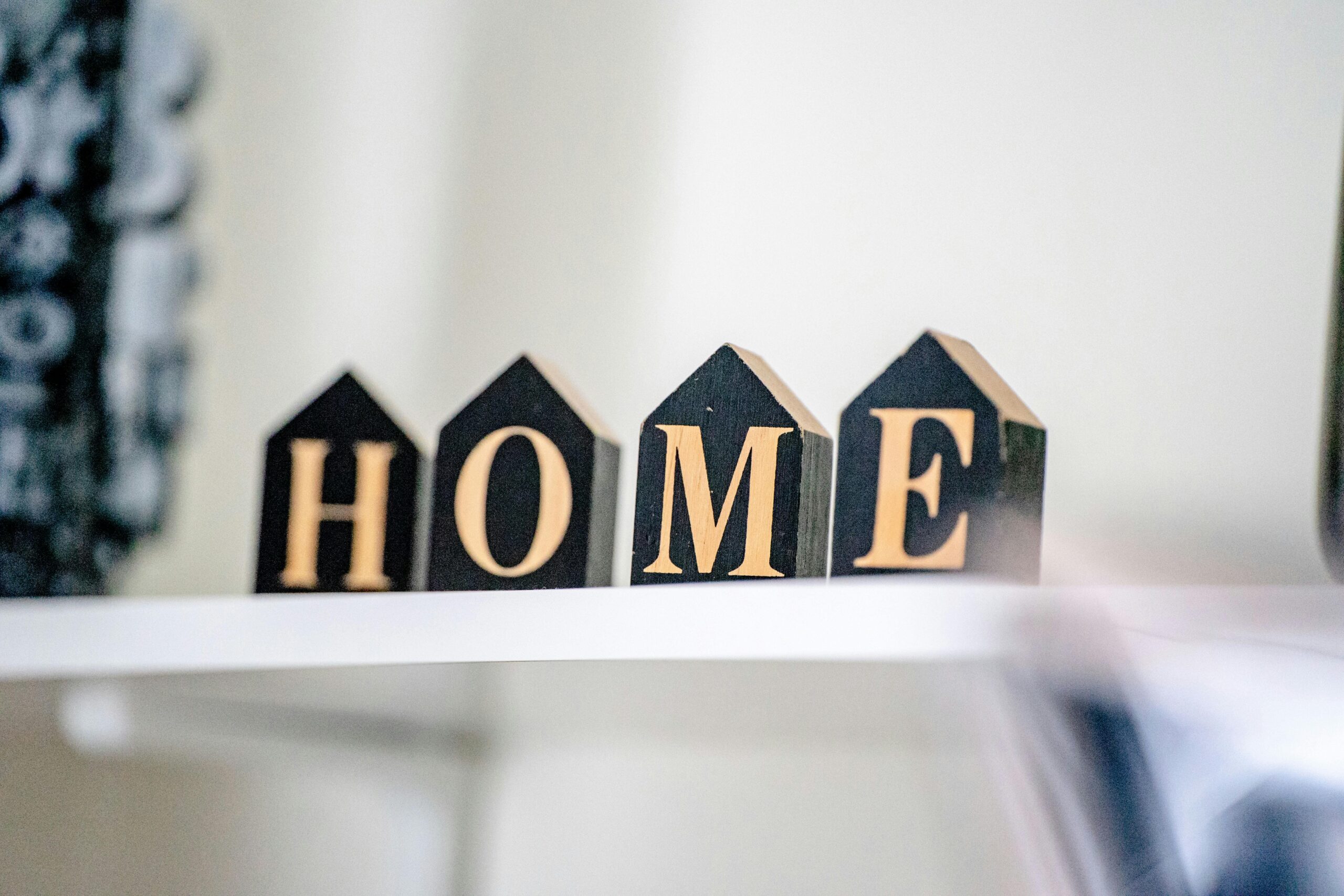 Home decor representing household items for donation pickup